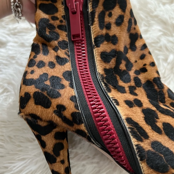 Veronica Beard Roquetta Calfair Booties - size 6 - Picture 4 of 11